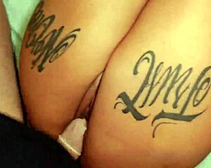 sexy latina maid strips naked cleans bends over for monster cock tip