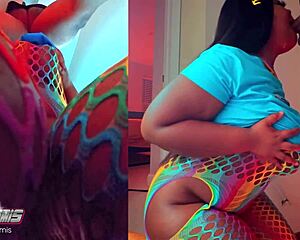 Drooling Spit Over Sloppy Wet Cock Sucking At Metromammis HQ