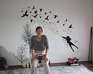 think a cute european milf's yoga poses hide her big ass fetish secrets for wives only?