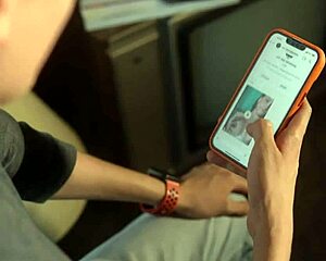 lorenadoll hooks up with nerd pipeboy after flirty text mixup then rides his throbbing cock cowgirl before intense doggy pounding