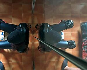 i'm chairtied blindfolded he facefucks me deep till mouth cum 🤤💦