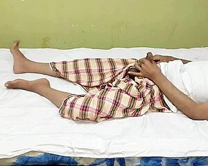 Desi Bahu Massages Susar's Cock Shaves Him Fucks Pussy Hindi