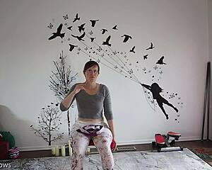 think a cute european milf's yoga poses hide her big ass fetish secrets for wives only?