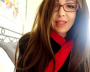 Chantal Hot Stepmom in Sexy Catsuit Worships Ass POV Interactive Close-Up