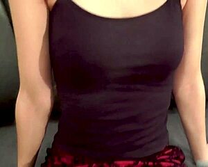 hey check out this sexy teen tina blade dropping to her knees for a hot blowjob suck session
