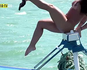 brazilian anal queen caught sucking famous tv host's pussy backstage in california