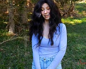 scared influencer wanders deep into forest and picks stranger's company over bear encounter