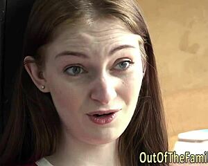 Real Stepmom Fingers Pussy Then Takes Facial Cumshot Load