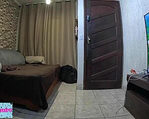 Curvy BBW Mirella Squirts on Friend's Monster BBC After WiFi Password Ask