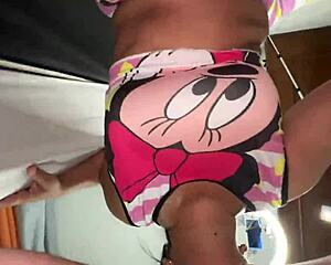 i make my old lady's big ass unfaithful whore suck deep