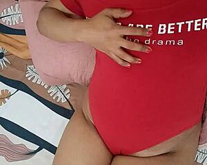 The best tits are my new stepmom's amateur homemade masturbation