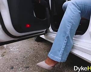 Liv Revamped and Simone Garza dive into horny lesbian pussy licking and spanking