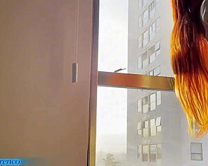 late afternoon redhead whore's ass wrecked till creampie in sheer