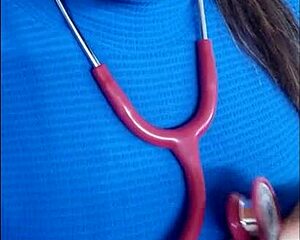 i flaunt my fat ass as nurse at work