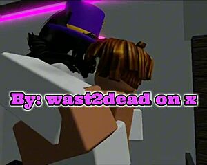 girl slips into thong for roblox outback island roleplay