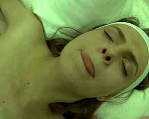 Holy Fuck! Tiny Erika T's Holes Stuffed by Oliver Strelly's Big Dick!