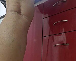 Black dude ate me out on sink then fucked sofa hard