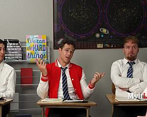 hey failing students, ready for hands-on sex ed with this milf teacher?