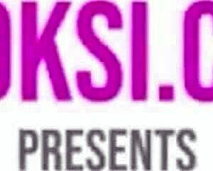 Very Naughty Cofi Milan Rips Clothes Poses with Balloons Licking Gloves Pigtails Socks for Boobs Pleasure!