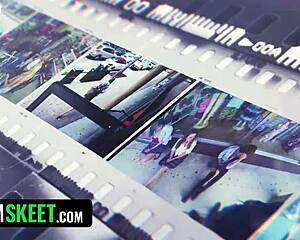 Smoking-Hot Brunette's Dress Ripped Off for Monster Cock Pounding