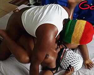 CAN YOU HANDLE THIS LAGOS BABE SCREAMING ON BBC IN HARD MISSIONARY FUCK?