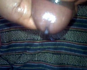mallu dude strokes his oily cock till massive cum explosion