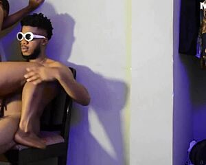 think your school crush could handle this curvy ebony riding monster black cock moaning wildly? 😈