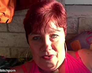 Trashy Kiwi MILF squirts wildly over camera with egg vibrator