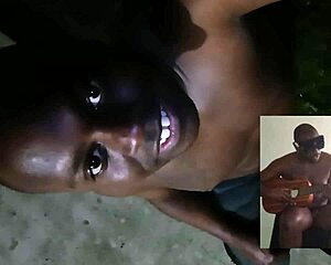 Blogging topless outdoors in steamy 80-degree summer sun