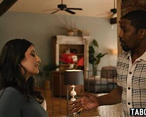 Bbc hubby rams milf wife sarah arabic doggy while lily labeau licks 🍫👅