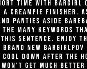 thai bar girl slurps big cock bareback in steamy bar