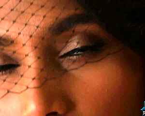 Indian MILF Angel Constance Strips Lingerie Off Big Natural Tits!