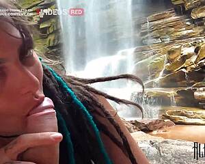 dude, check this brazilian dread hottie swallowing loads in public spots