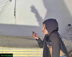 ohh marianna's feeding time again hot cum loads filling her mouth from deepthroat blowjob ughh