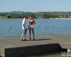 golddigger viviana demands yacht or fuck in only3x yacht adventure