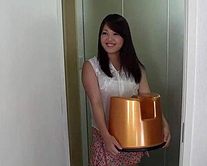 Curvy Japanese Teen Escort Bent Over for Uncensored Creampie Massage Fuck