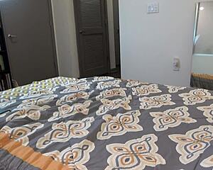 Skinny American College Teen Scarlet Datz Rough Anal Casting on Sofa POV