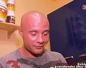 nebenan frau matched with hot fitness guy for steamy amateur casting fuck session full of wild couple action