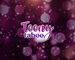 allie addison ends up with stepdad's cum all over her pretty face after their quick taboo fun