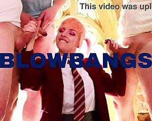 skinny student teen teases teacher in lingerie gets pussy eaten then huge facial cumshot deepthroat swallow