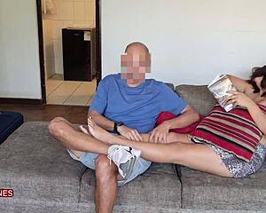 i fuck my virgin stepdaughter while she reads losing her innocence to my cock