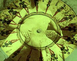 Vintage erotic art reveals hairy retro charms with antique vibes! 📜✨