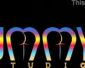 imagine oil dripping over jasminy villars bubble butt before five studs dp her ass