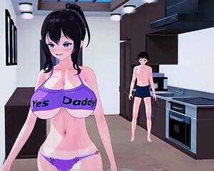 hyperbolic flower guides call of nature anal creampie romp