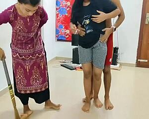 best threesome ever at college party 😍 akshay bends me and my friend over for rough dorm pussy fucking together!