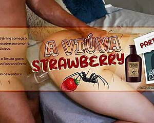 a viúva strawberry rides black monster cock juicy pussy screaming orgasms