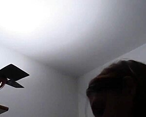 Beautiful redhead milf teases young guy's tip with playful licks