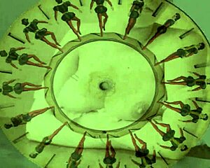 Vintage erotic art reveals hairy retro charms with antique vibes! 📜✨