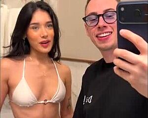 carolina guerrero gives max felicitas an intense oral session that ends with heavy release