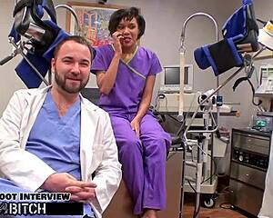 i caught student jackie banes n blasted her deepthroat style